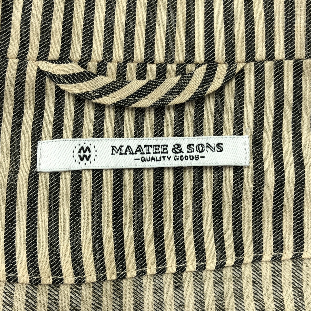 美品】 MAATEE&SONS / マーティー&サンズ | 2024SS | SHIRTS JACKET C