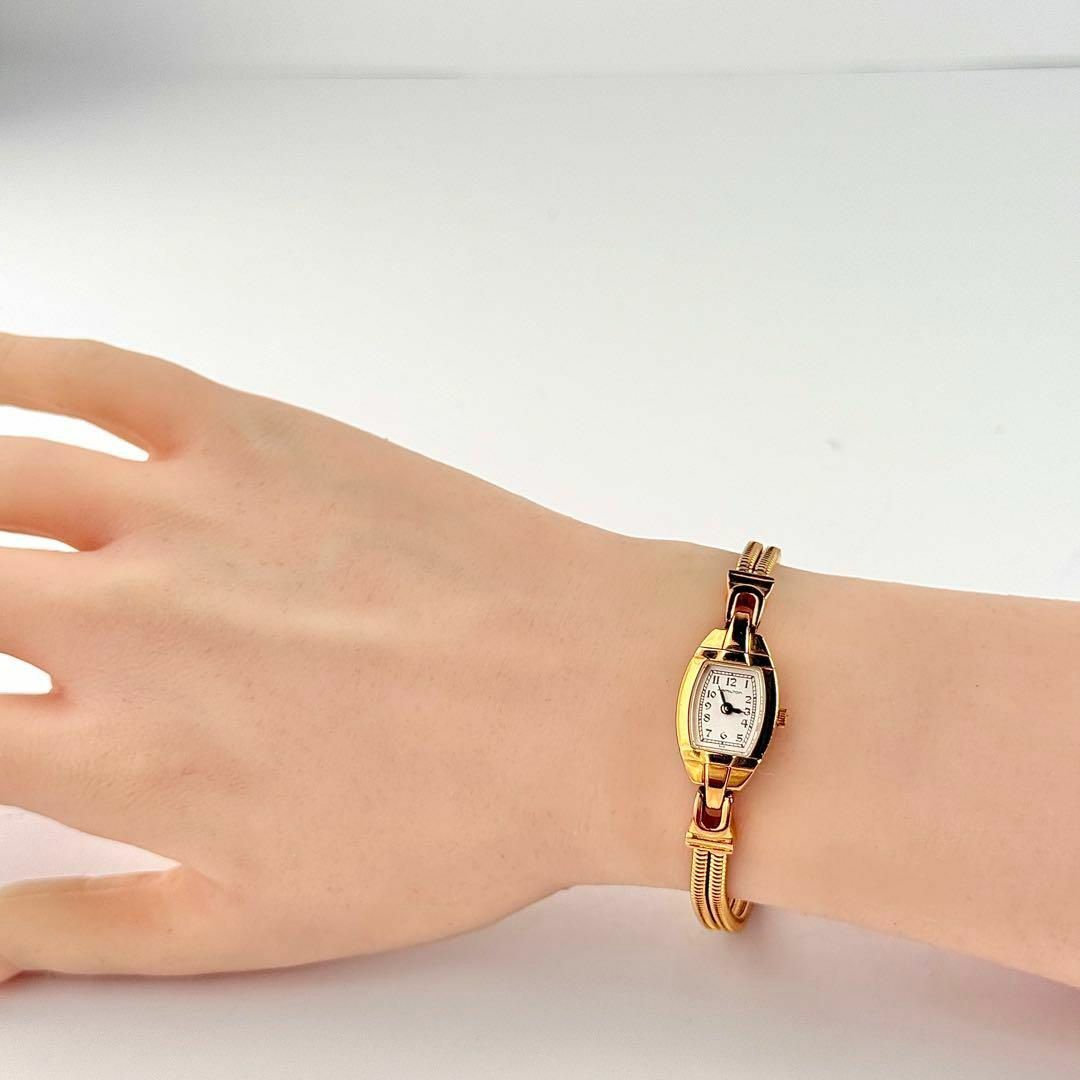 Hamilton - 【新品電池】025 ハミルトン レディース ゴールド H311410