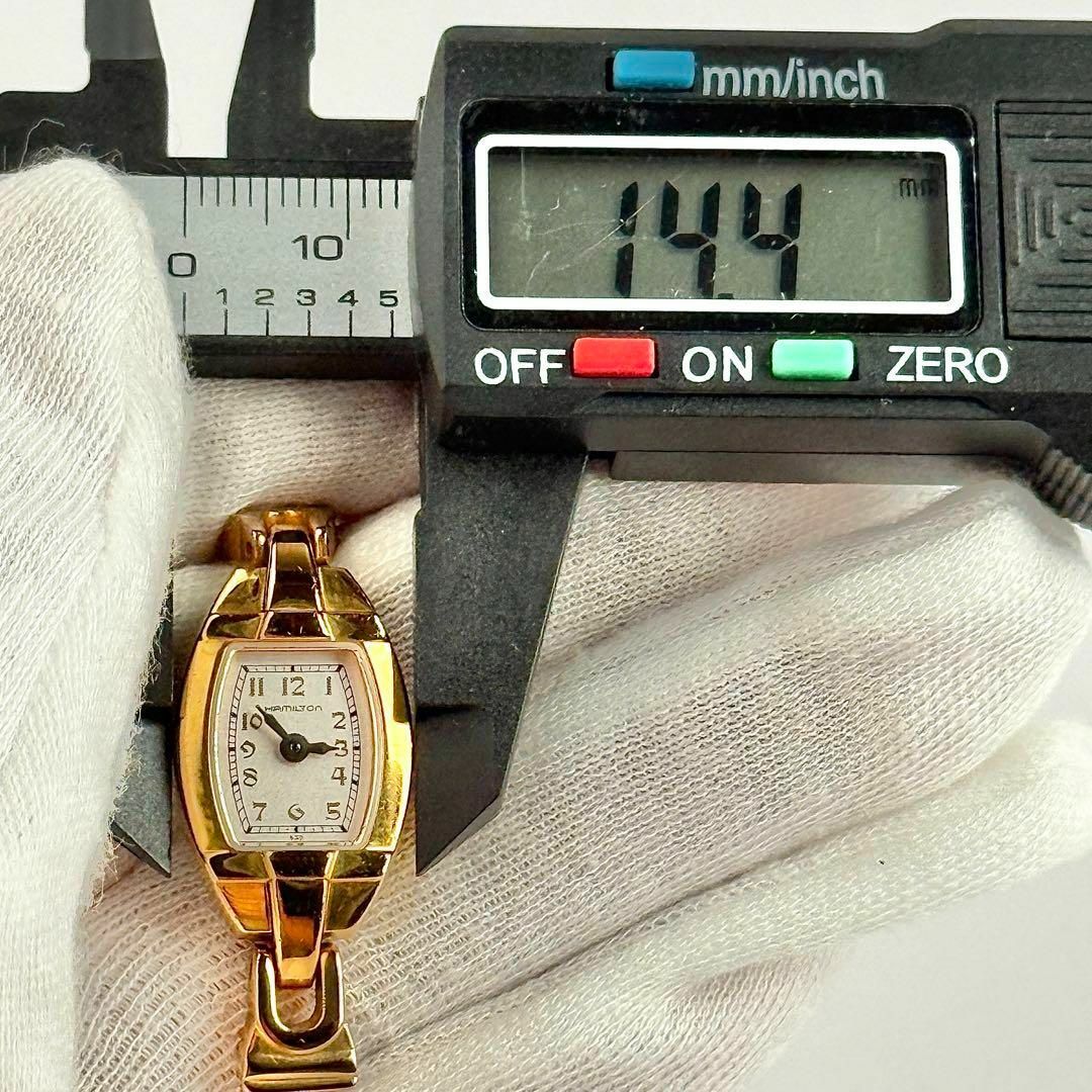 Hamilton - 【新品電池】025 ハミルトン レディース ゴールド H311410