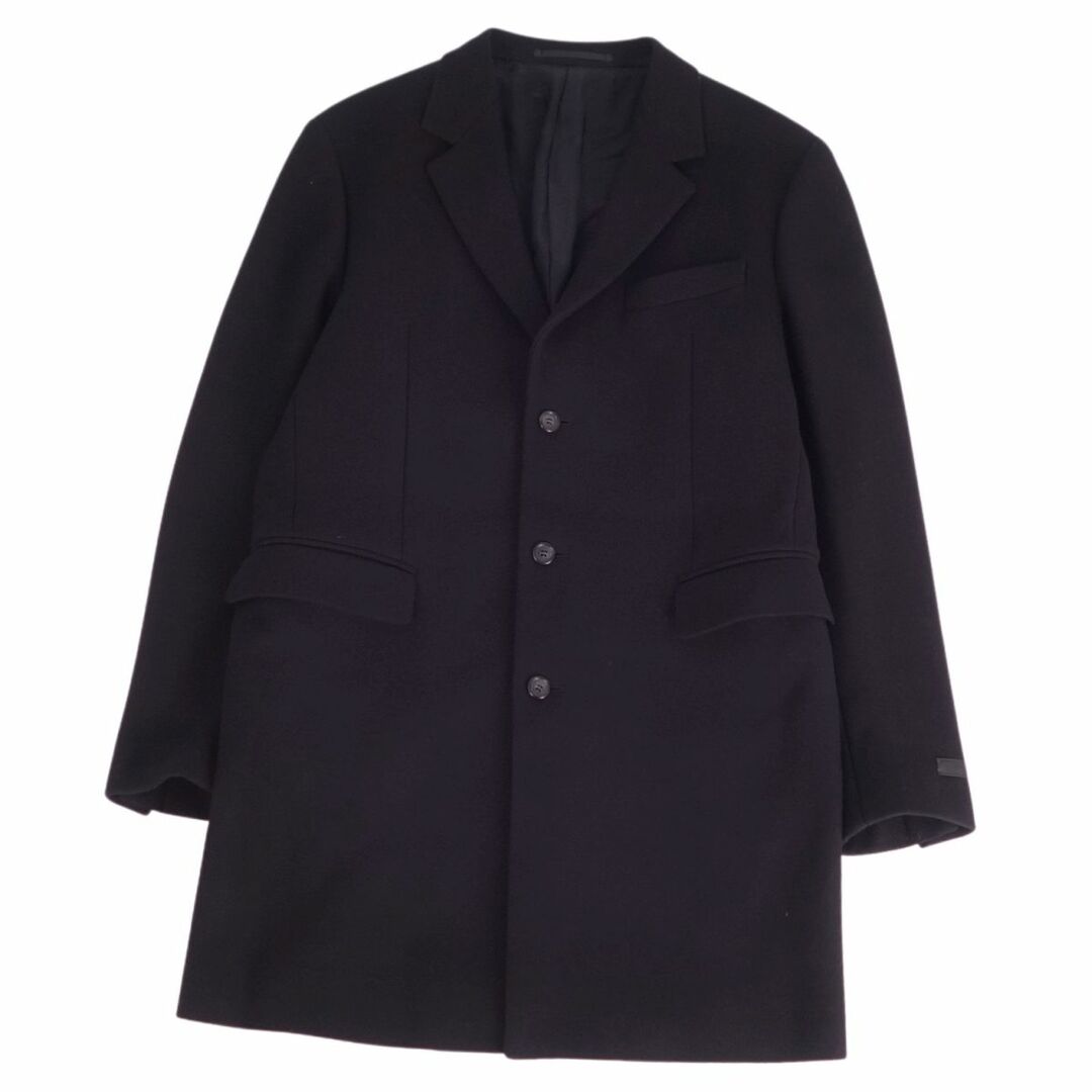 PRADA - 美品 プラダ PRADA コート チェスターコート ウール アウター