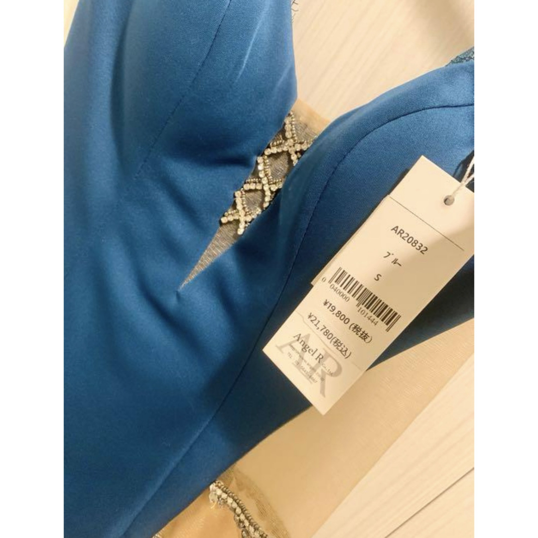 AngelR - 新品タグ付き！Angel R ブランドナイトドレス ブルー Sサイズ