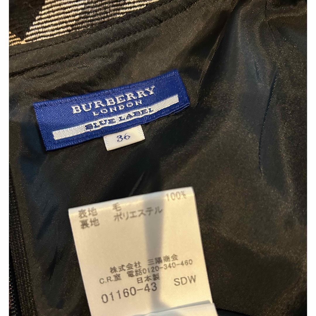 BURBERRY BLUE LABEL - バーバリー ブルーレーベル チェック柄