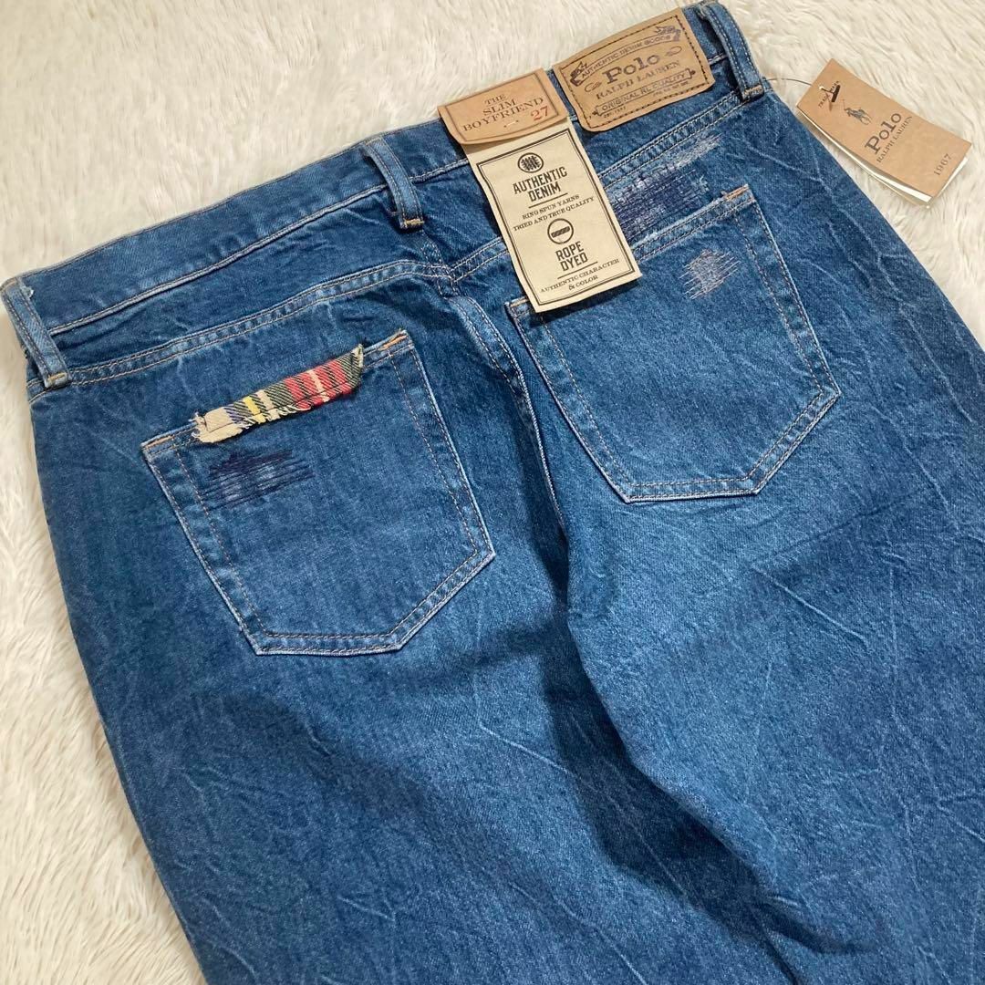 POLO RALPH LAUREN - 未使用品 ポロラルフローレン パッチワークデニム