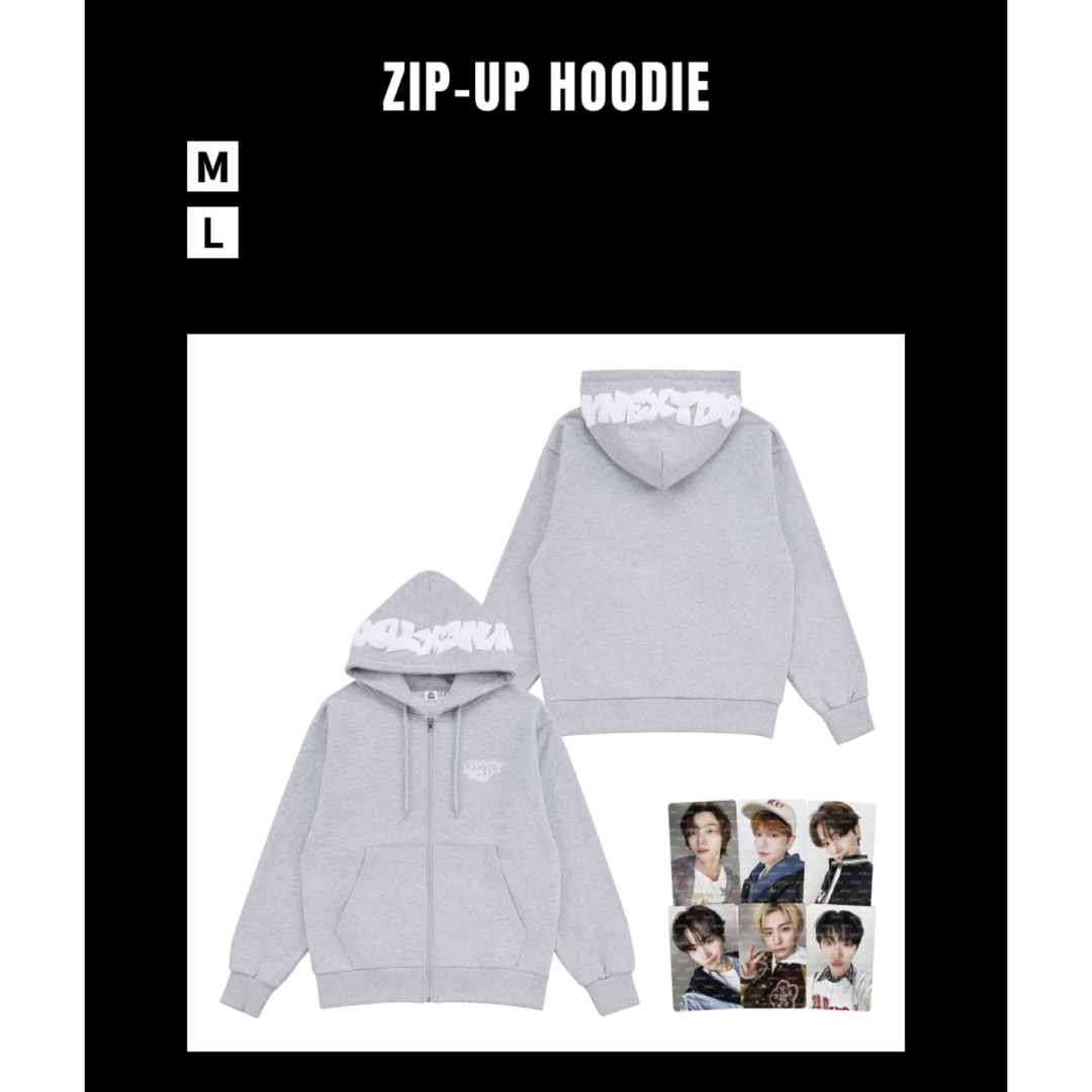 BOYNEXTDOOR - BOYNEXTDOOR ボネクド KNOCK ON フーディー パーカー L