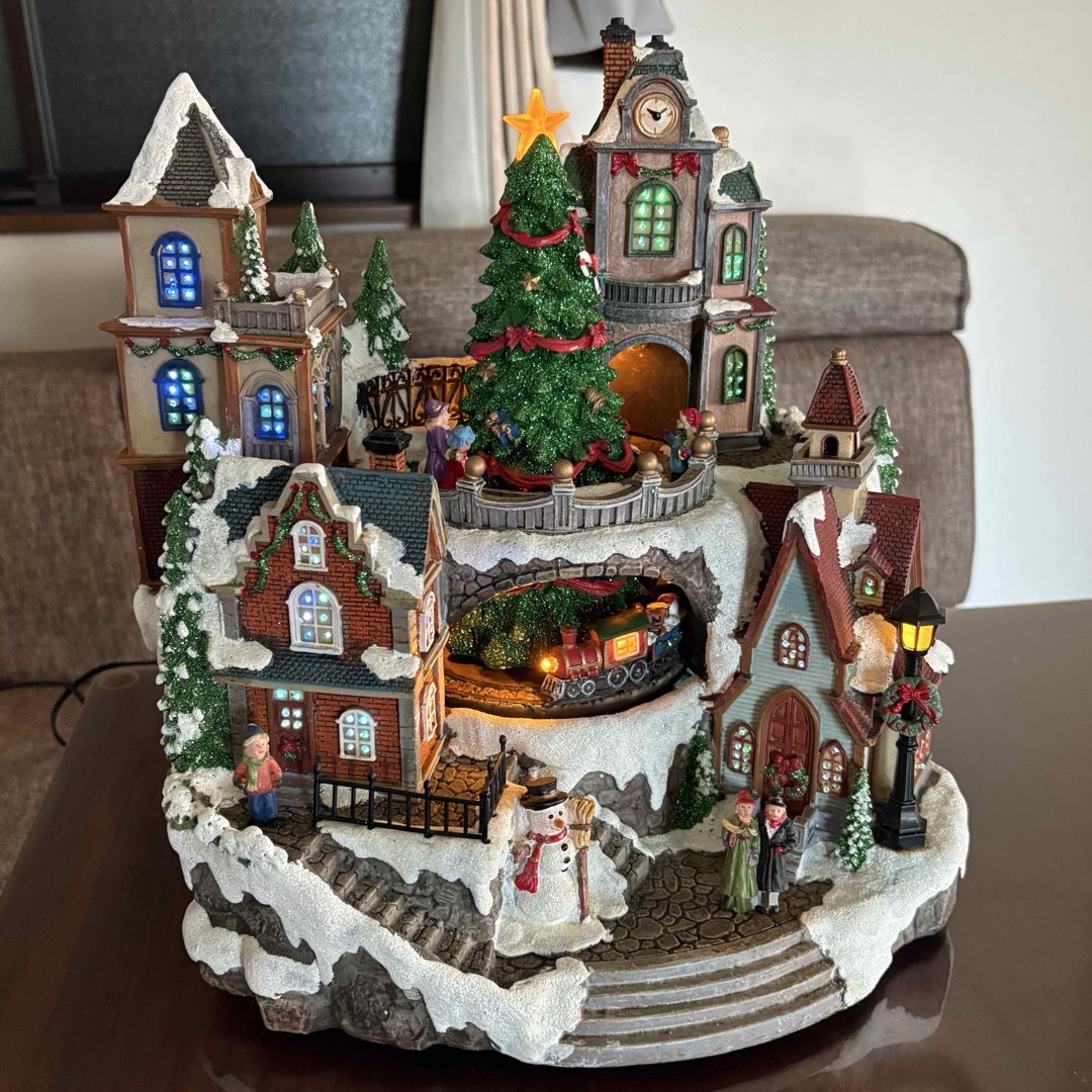 コストコ - クリスマスホリデービレッジ コストコ 光る動くオルゴール