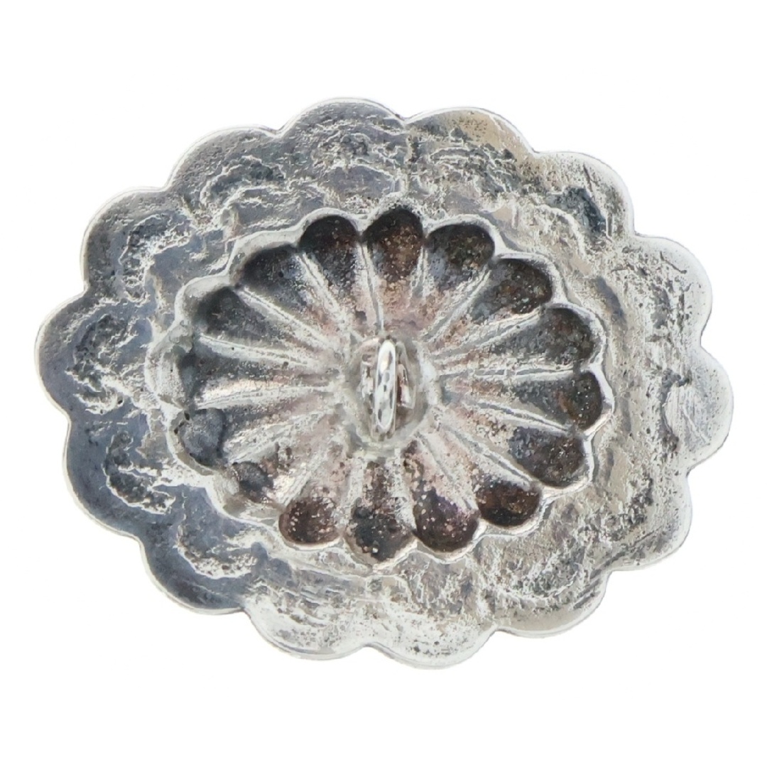 goro's - goro's ゴローズ K18付きフラワーコンチョ横 シルバー