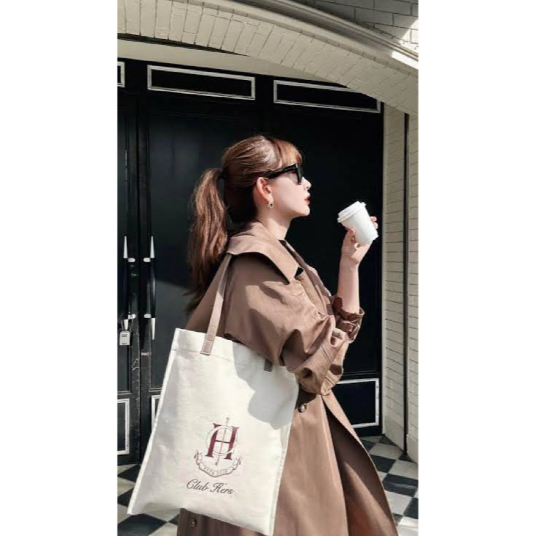 Her lip to - 新品未開封 herlipto club hers canvas toteの通販 by 7
