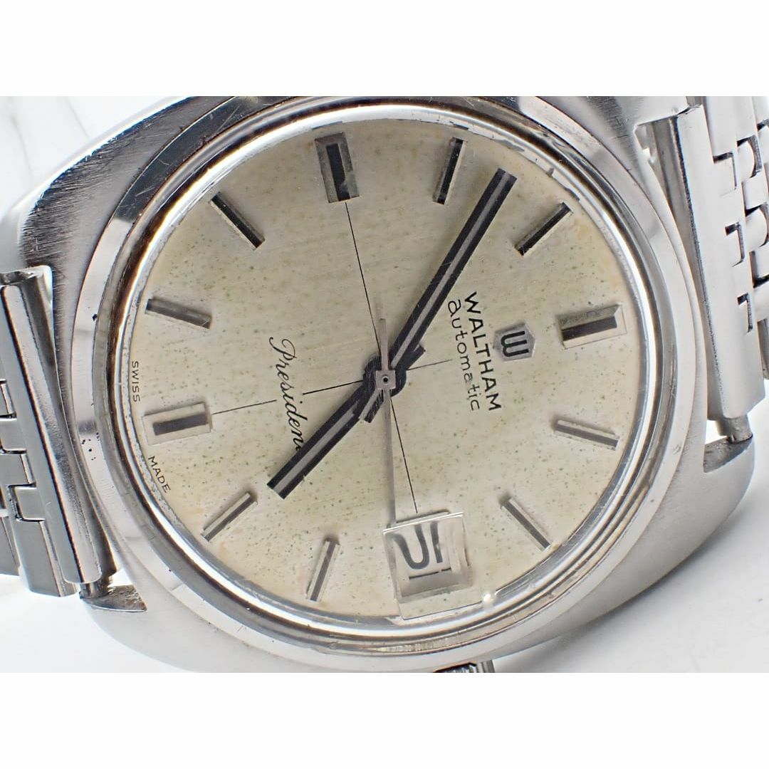 Waltham - WALTHAM ウォルサム プレジデント メンズウォッチ 手巻き SS