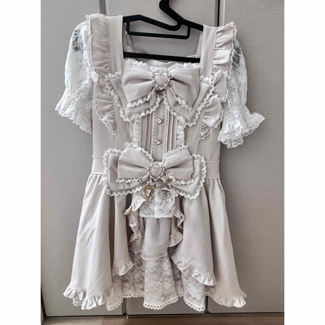 LIZ LISA - フロントカシュクールBIGリボンセットアップの通販 by