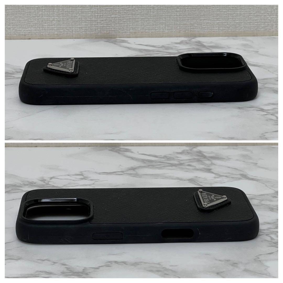 PRADA - プラダ サフィアーノレザー iPhone 16 Pro用ケース 現行品