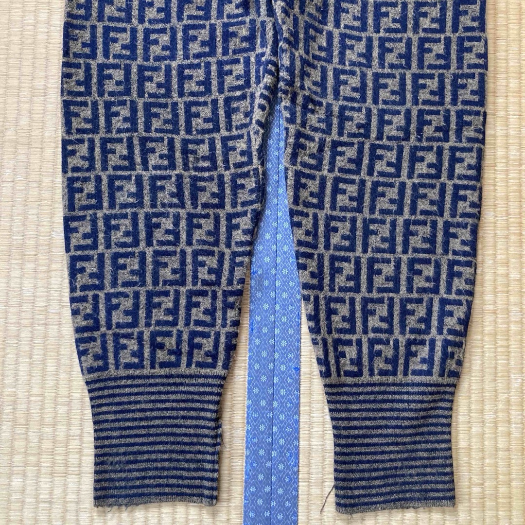 FENDI - FENDI フェンディ ズッカ柄 タートルネック ニット パンツ