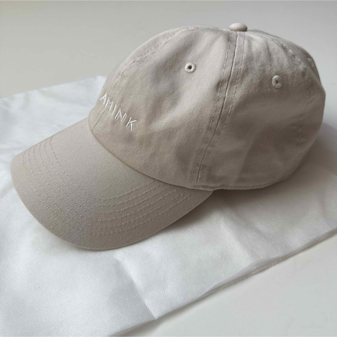 BLAMINK - ブラミンク ロゴキャップ blamink ベージュの通販 by