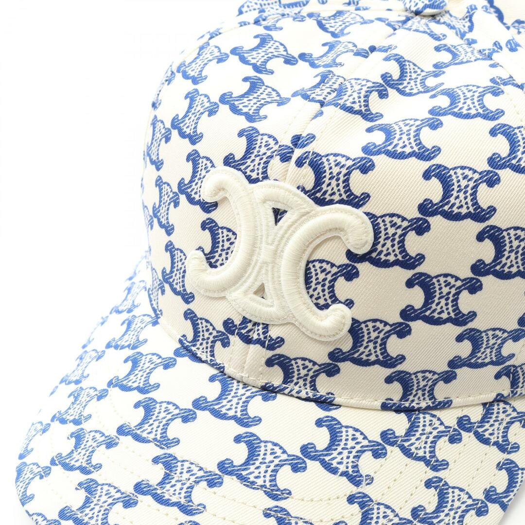 CELINE - セリーヌ CELINE トリオンフ キャップ 帽子 キャンバス