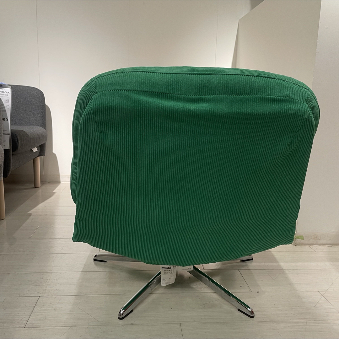 IKEA - 【新品未開封】IKEAイケア 一人掛けソファ ケーリンゲグリーン