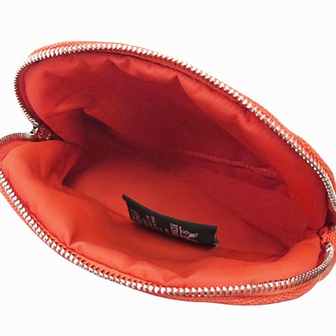 HERMES - エルメス ボリードポーチ 15 ミニミニ キャンバス オレンジ
