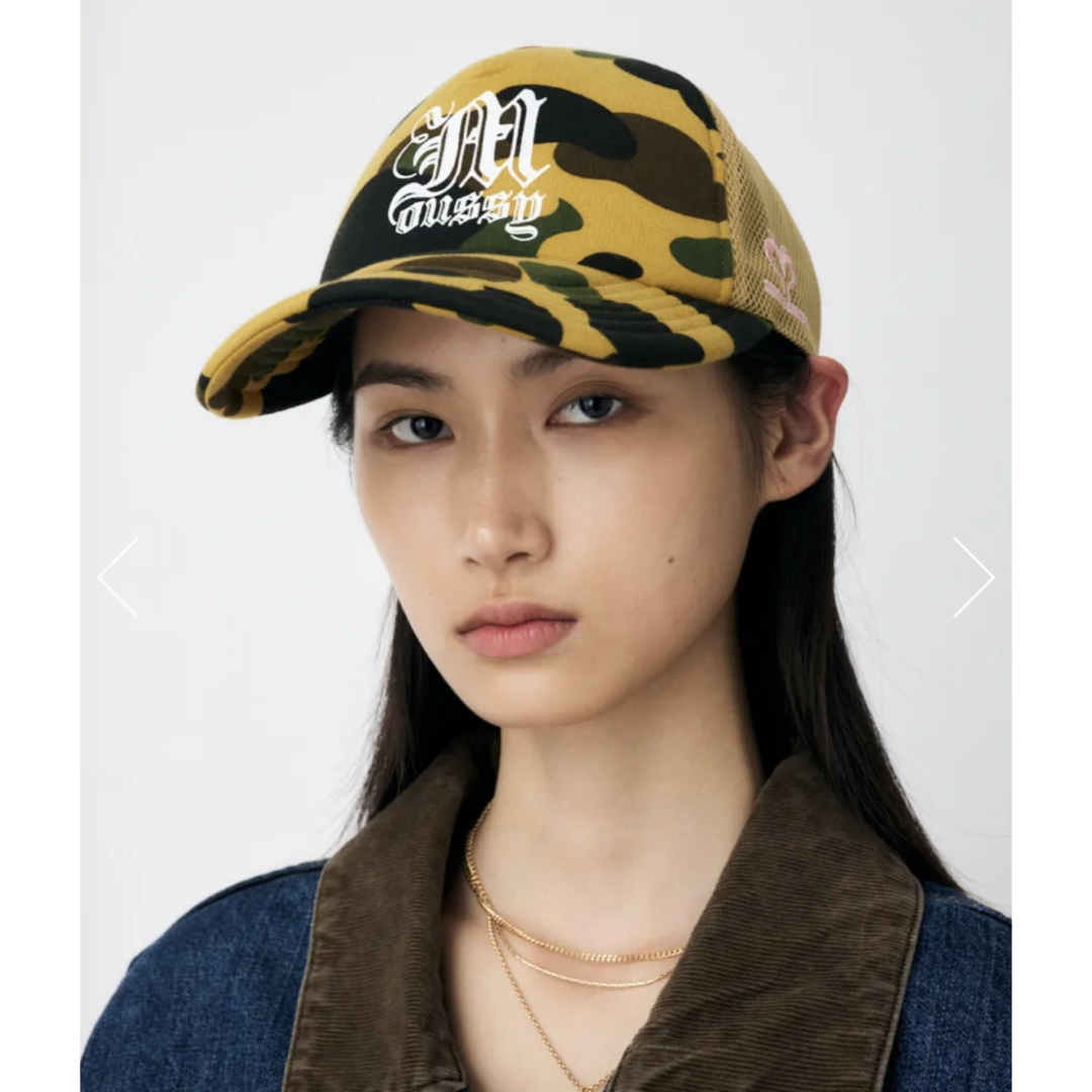 A BATHING APE - MOUSSY×APEコラボ BP/MS REISSUE MESH キャップ 新品