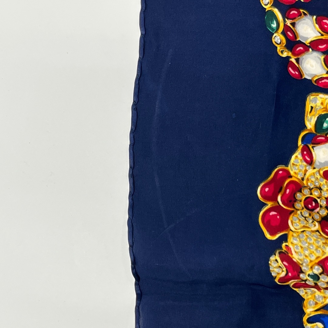 CHANEL - 【中古】CHANEL シャネル ココマーク スカーフ シルク マルチ