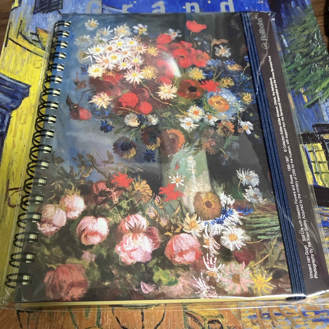 Rollbahn - ロルバーンポケット付きメモL 大ゴッホ展の通販 by こま's