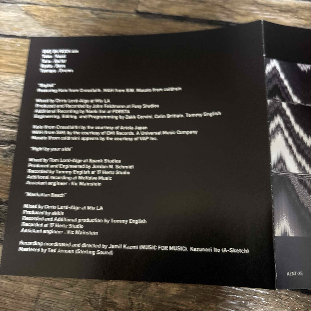 ONE OK ROCK - 【激レア】ワンオク初回限定版CD＆即完売会場限定CD