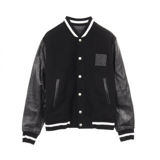 GIVENCHY バックロゴニットブルゾン ブラック XS オシャレ GIVENCHY
