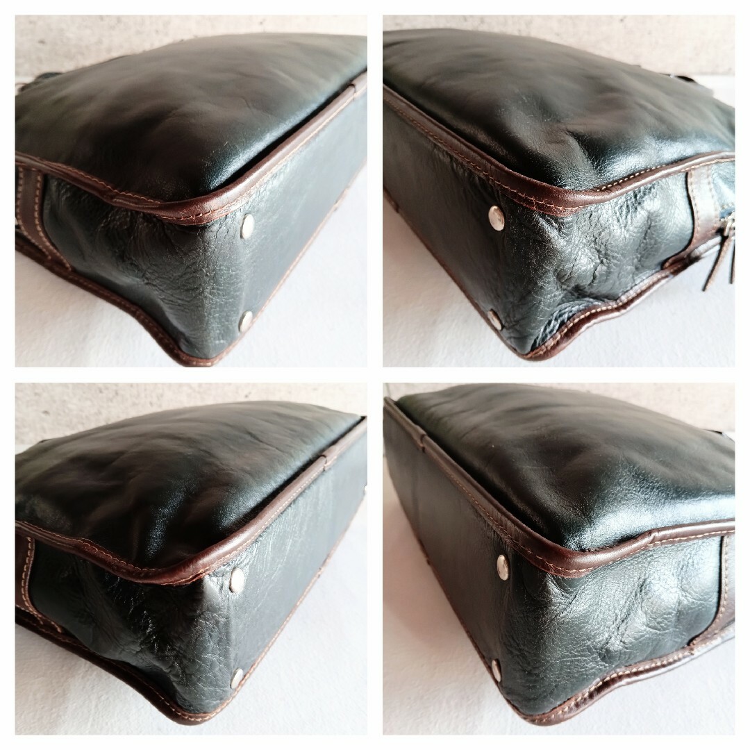 DEUXMONCX - 良品 デュモンクス 本革 レザー ビジネス トートバッグ 鞄