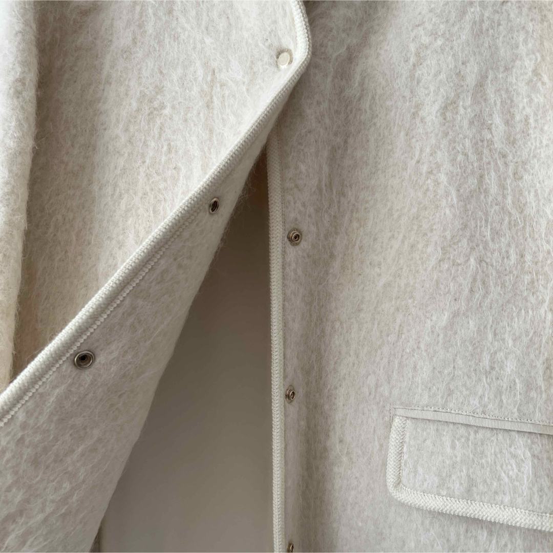 Drawer - DRAWER ウールアルパカシャギーコート 36の通販 by ＊＊yal