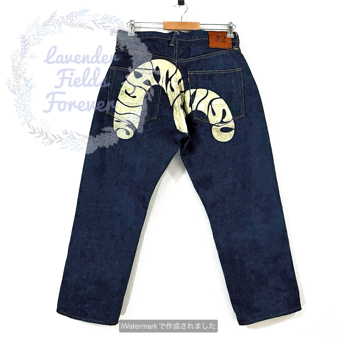EVISU - EVISUデニムパンツ#2001No2セルビッチE68虎耳マイティー