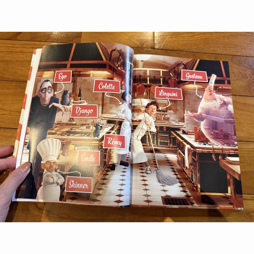 レミーのおいしいレストラン レシピノート パリディズニー 日本未発売