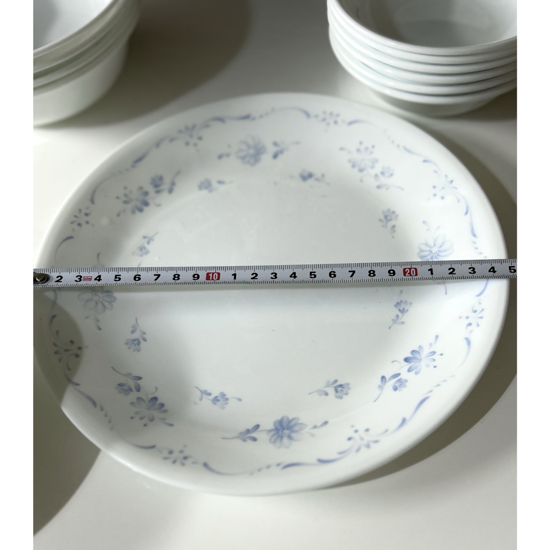 CORELLE - コレール 青いお花のお皿シリーズ 23枚の通販 by あんに's