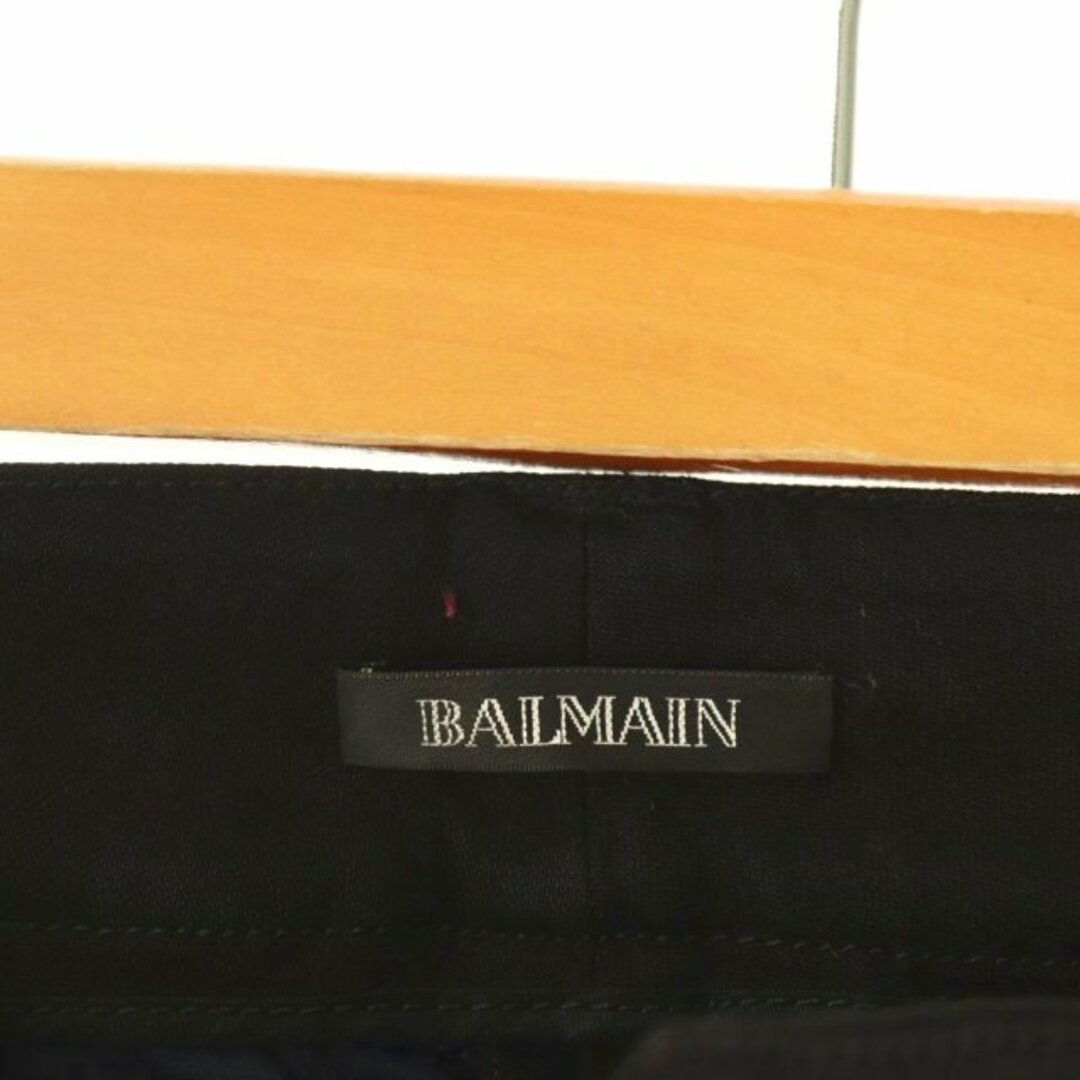 BALMAIN - バルマン BALMAIN バイカーパンツ デニム スキニー 34