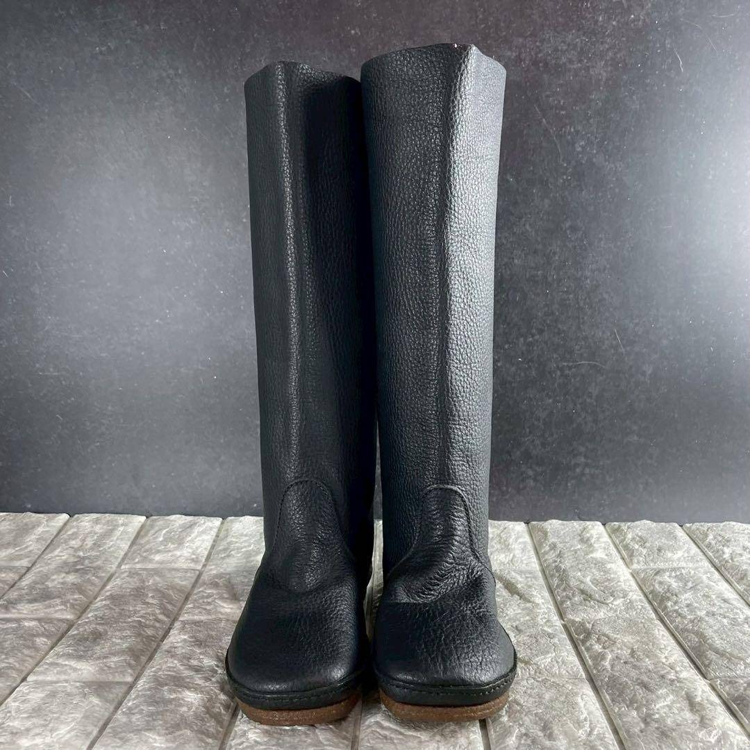 KOOS - 未使用 コース KOOS ロングブーツ LUCAS-L レザー フラット 37