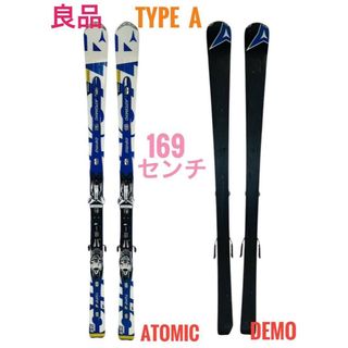 ATOMIC - 【良品】 ATOMIC アトミック TYPE A DEMO 169cm スキー板の