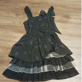 h.naoto - h.NAOTO FRILL☆ジャンパースカート&ボレロ☆2点セット