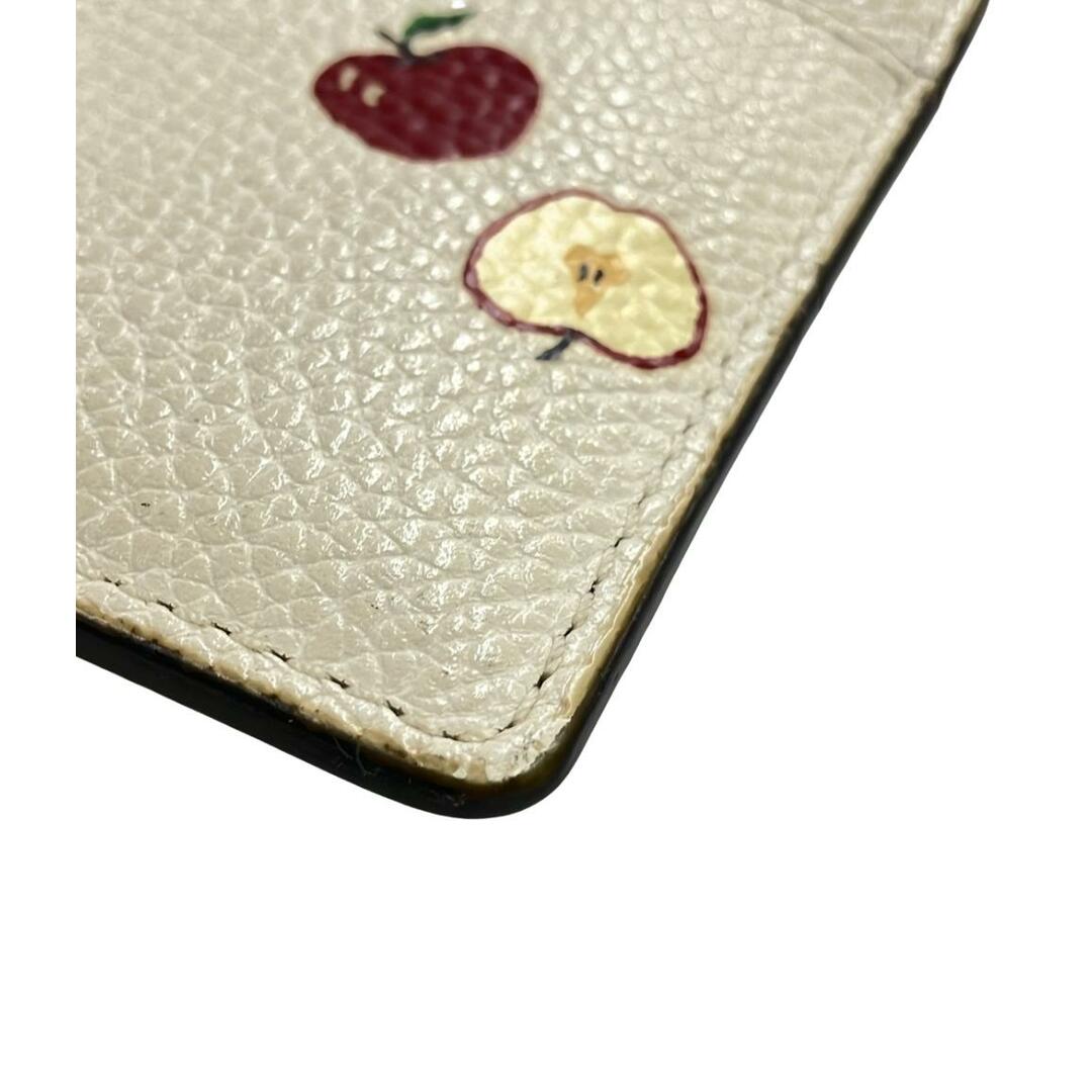 COACH - コーチ コインケース パスケース チェーン付き りんご柄 88257