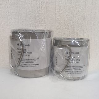 Snow Peak - 新品 スノーピーク 限定デザイン チタンマグ 3種セット の