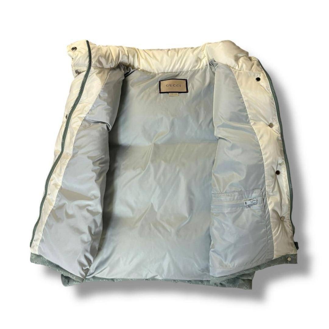 GUCCI - 【美品】GUCCI GGスプリーム ダウンベスト 40サイズ