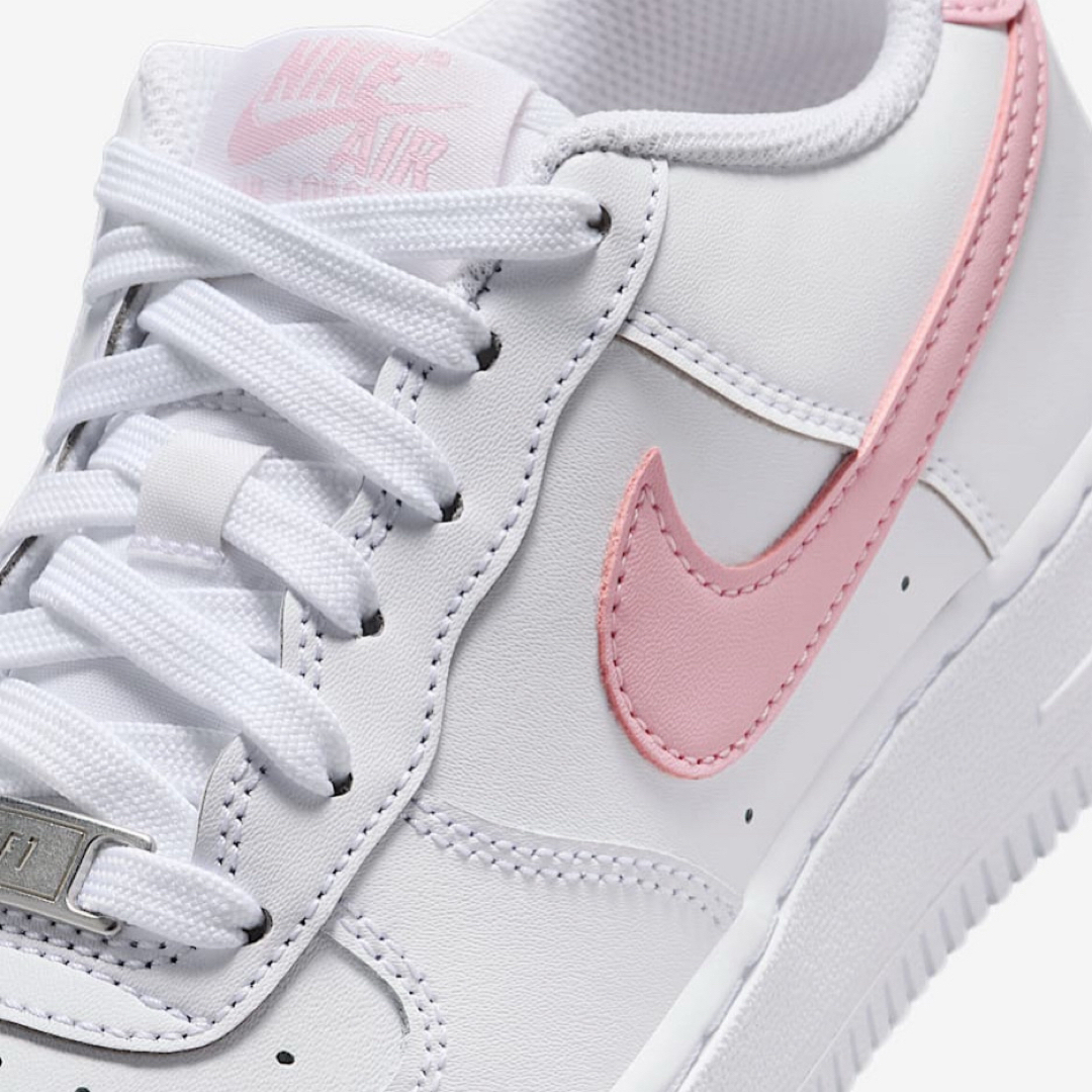 NIKE - 【新品24cm】NIKE｜エアフォース1GS｜ホワイト/ソフトピンクの