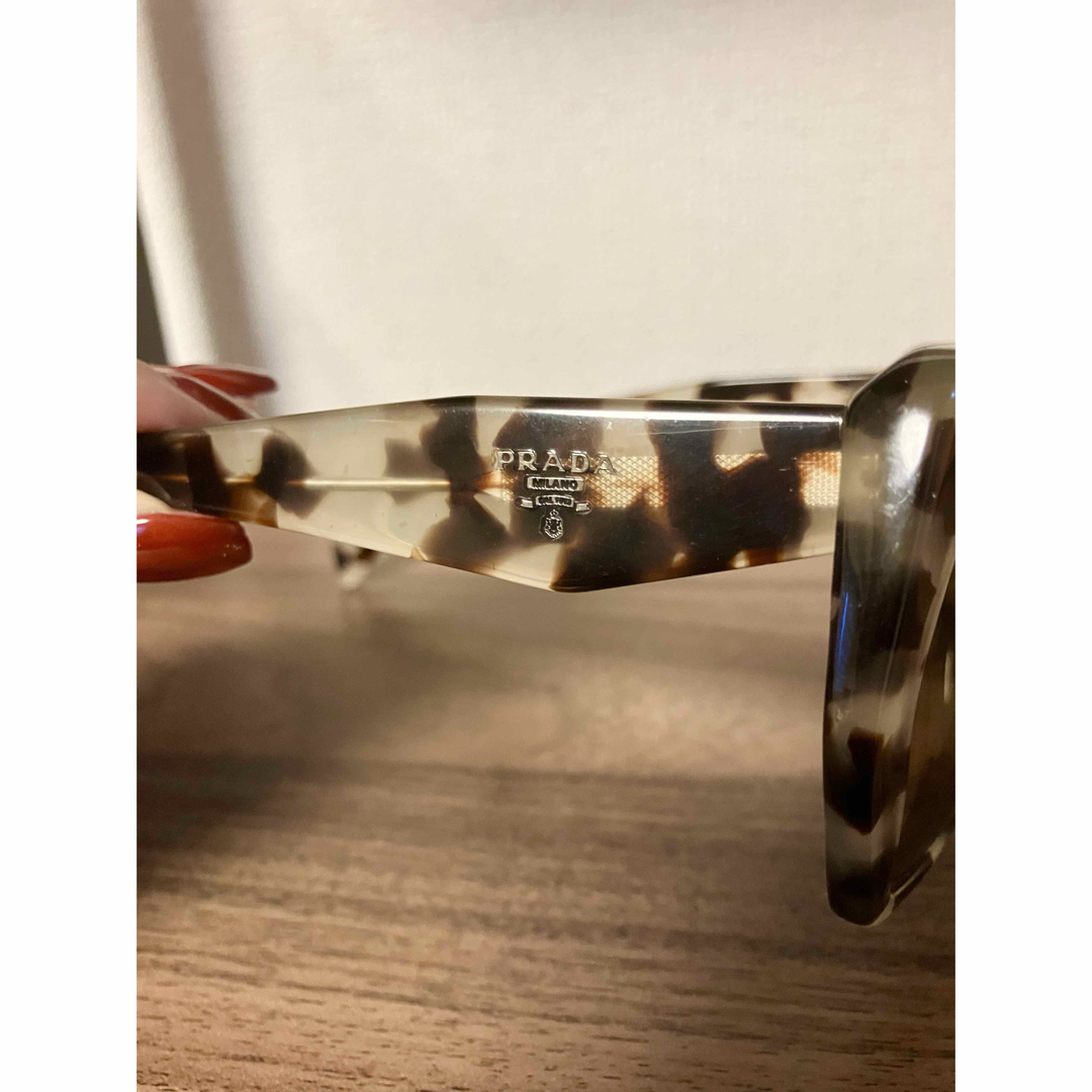 PRADA - PRADA プラダ サングラス ブラウン×グレー トータス べっこう