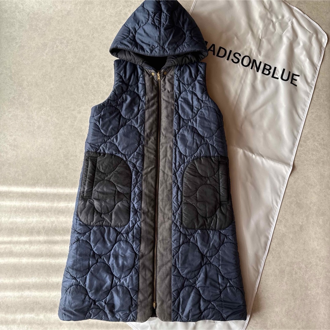 MADISONBLUE - マディソンブルーMADISONBLUEキルティングジレ
