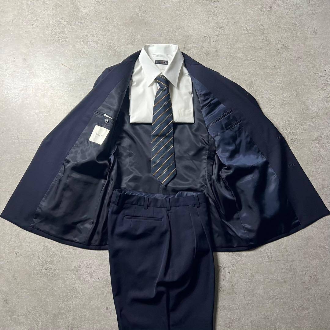 Karl Helmut - カールヘルム メンズ 金ボタン ダブル セットアップ