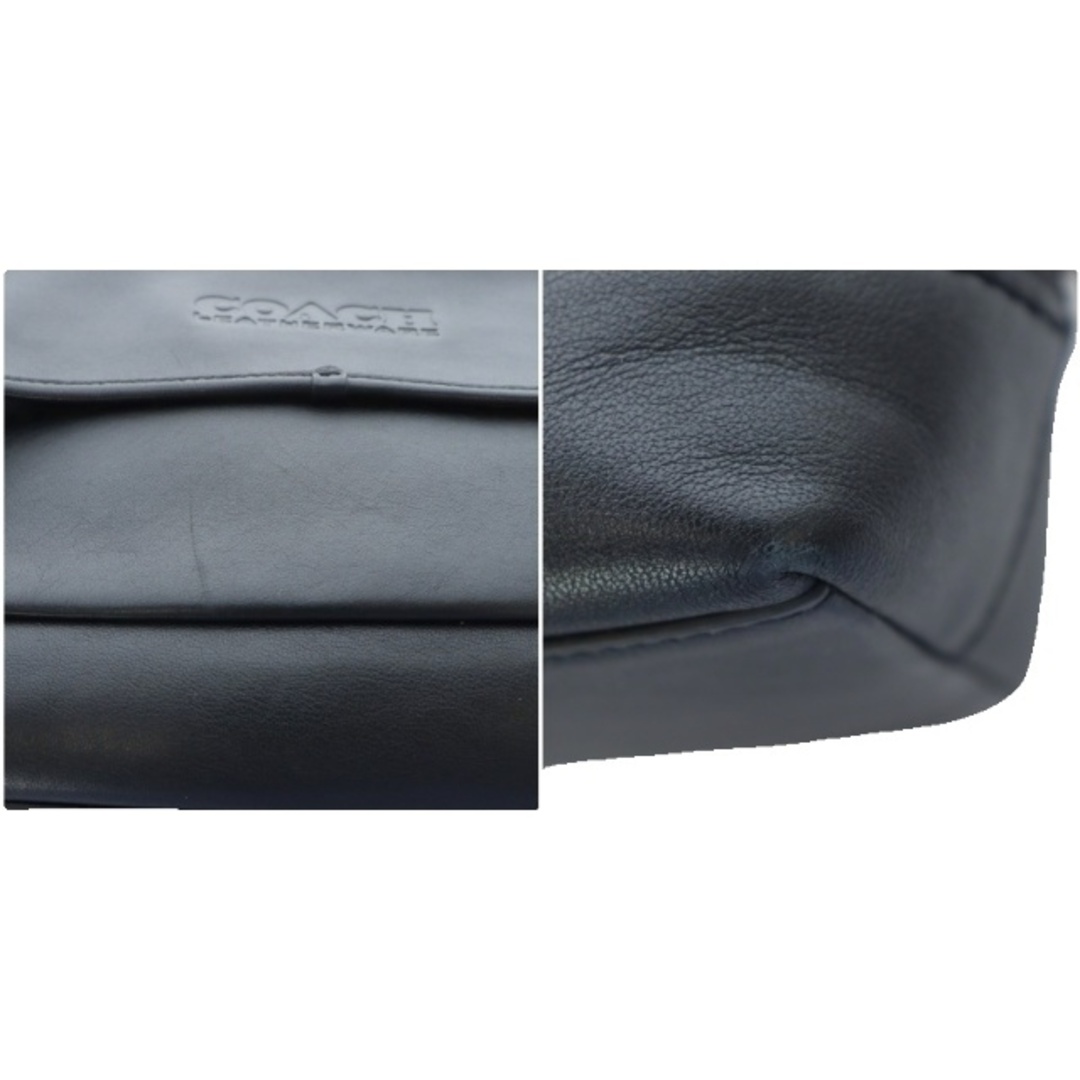 COACH - コーチ リーグ バイク バッグ・シグネチャー ショルダー 黒