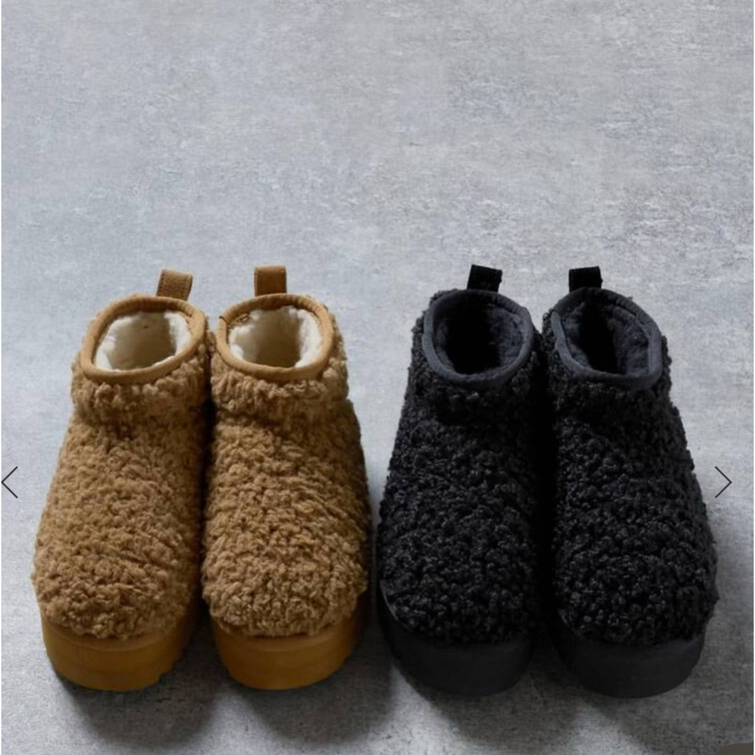 AP STUDIO - COLORS OF CALIFORNIA curly fake fur bootの通販 by