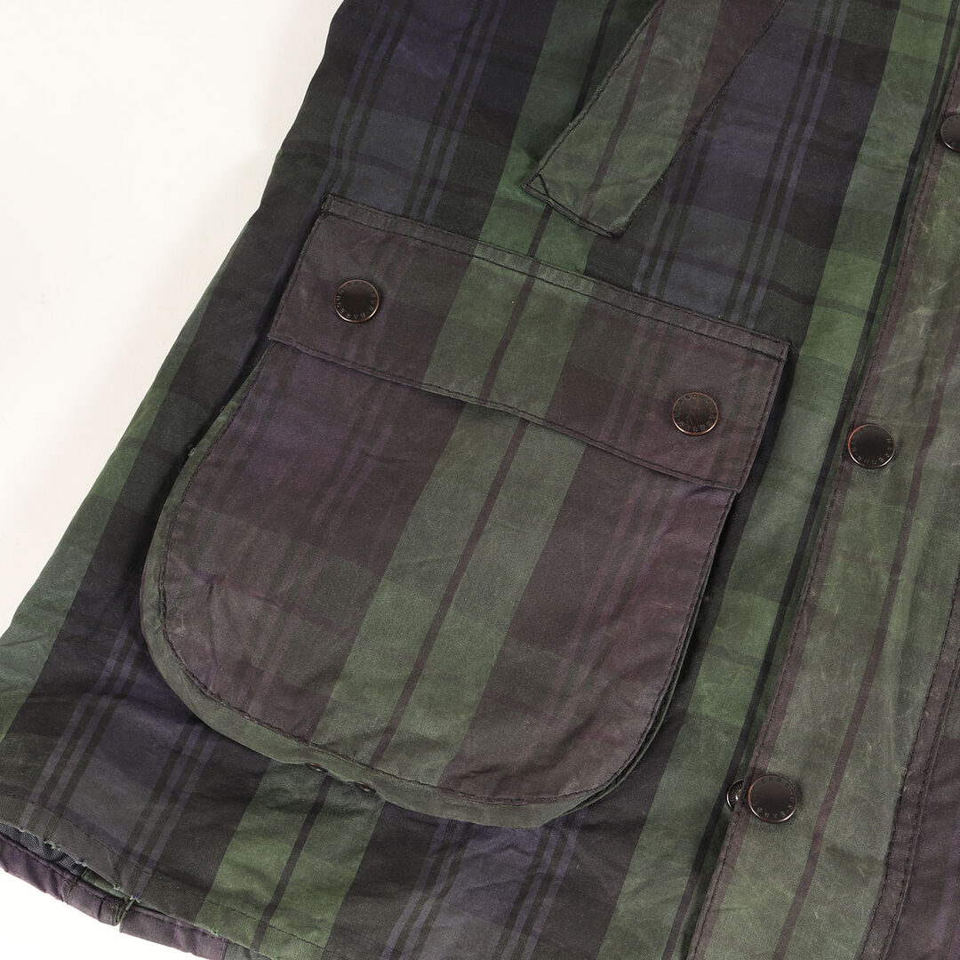 Barbour - BARBOUR バブアー ジャケット グリーン パープル サイズ:40