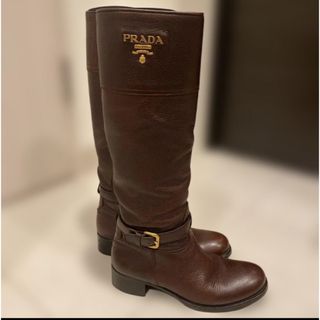 PRADA（ブーツ ・ ブラウン/茶色系）のフリマアイテム一覧