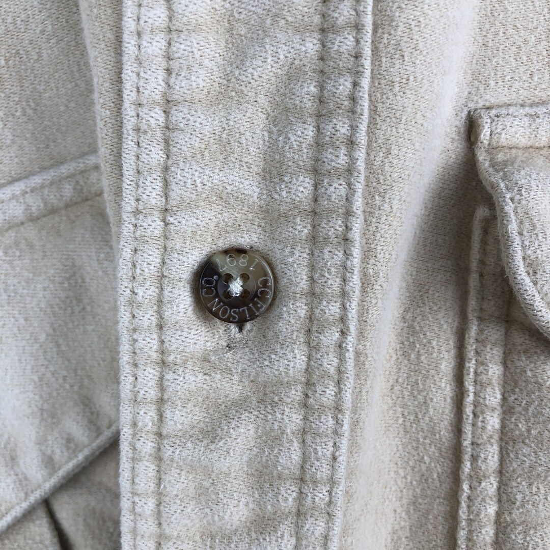 FILSON - 古着 90年代 フィルソン FILSON 長袖 シャモアクロスシャツ