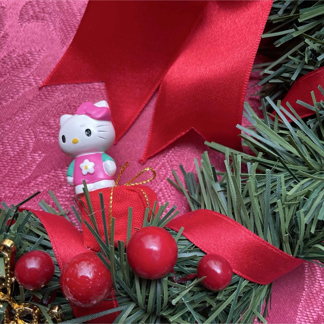 ドウシシャ - レア ハローキティ クリスマス レトロ リース コレクター