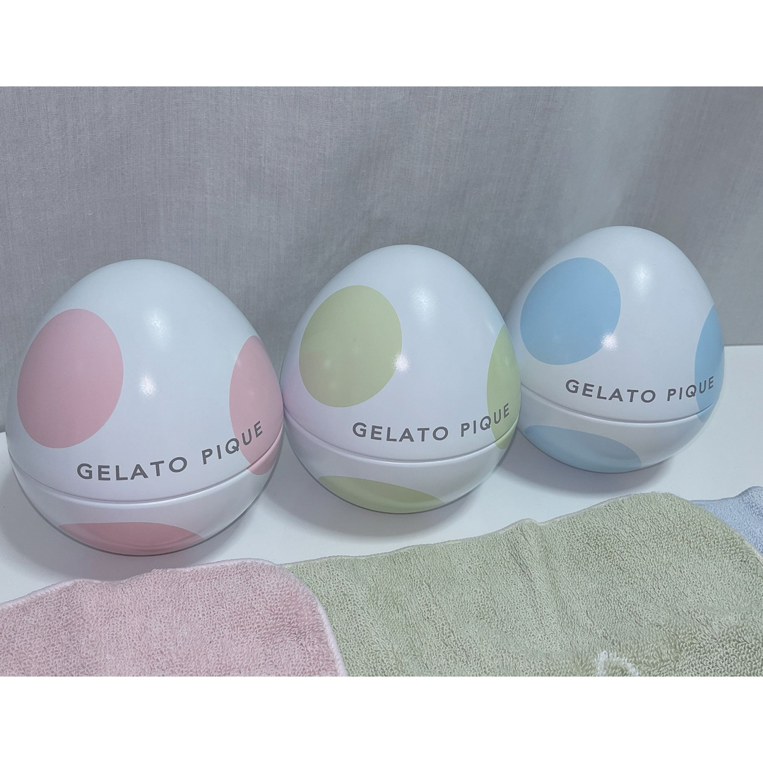 gelato pique - 激レア ジェラートピケ ヨッシー たまご 缶 タオル