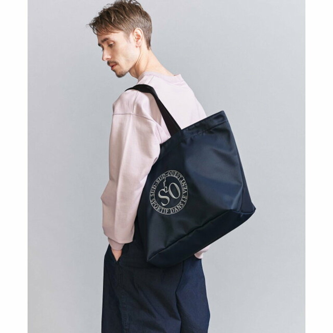 Mercedes tape ユナイテッドアローズ　ネイビートート　新品未使用 ナイロン ロゴ トートバッグ M（トートバッグ）｜UNITED ARROWS