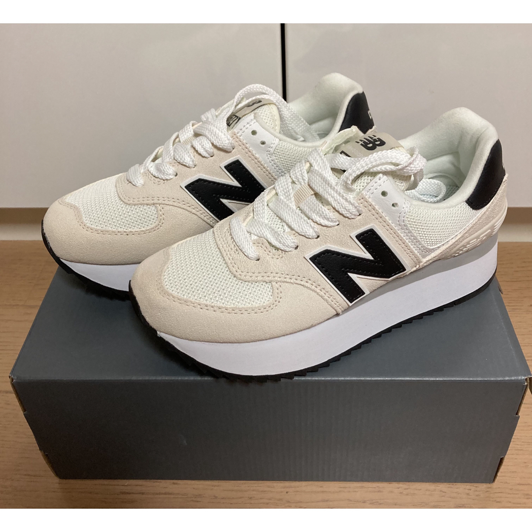 New Balance - 【お値下げ】☆NEW BALANCE☆WL574ZAH 厚底レディースの