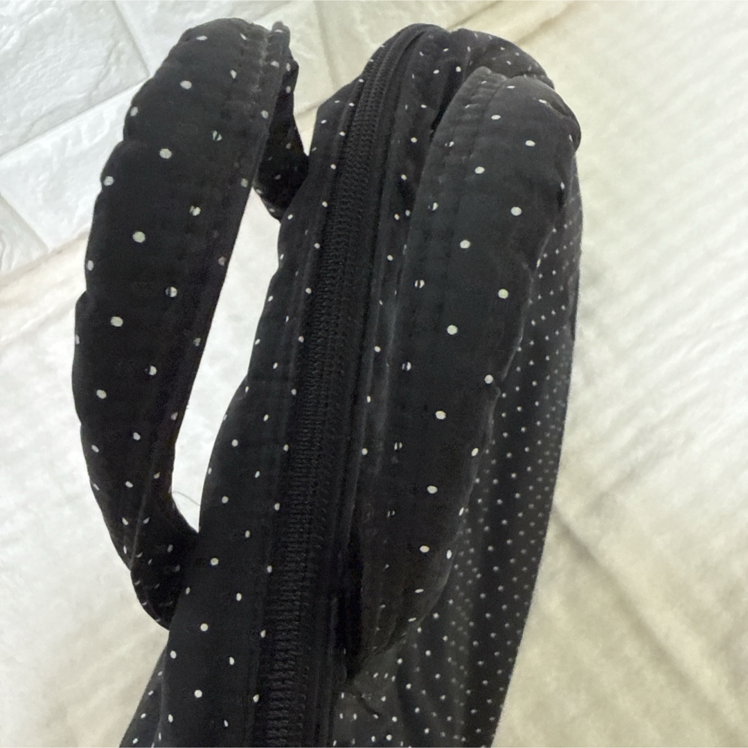 LUKEVI-美品⭐︎ヘッドポーター／廃盤ブラックビューティードット柄